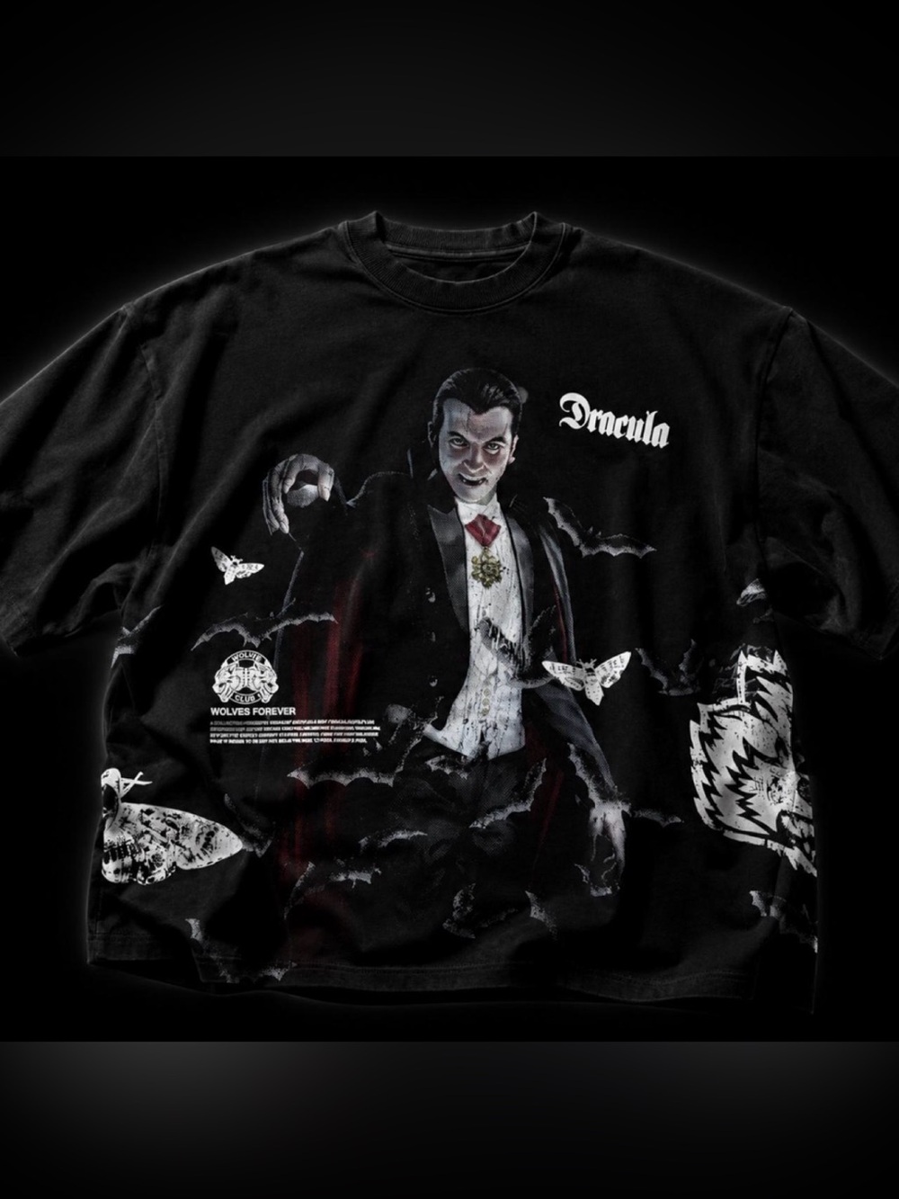 Darc Sport × Universal Monsters ‘Dracula’ Side By Side Tee - Size XL - NWT